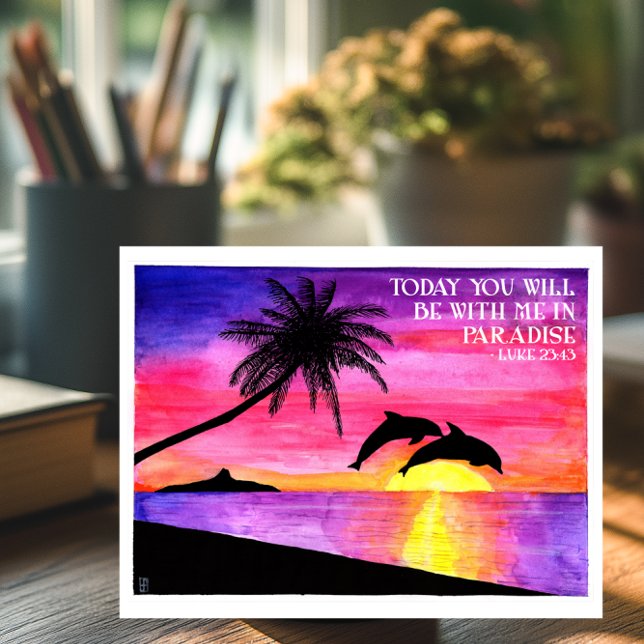 Paradise Inspirational Postcard (Creator Uploaded)