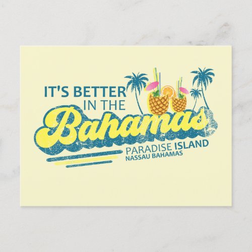 Paradise Island Bahamas Postcard Vacation Cruise