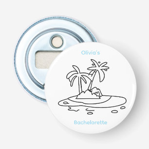 Paradise Island bottle opener, holiday Opener