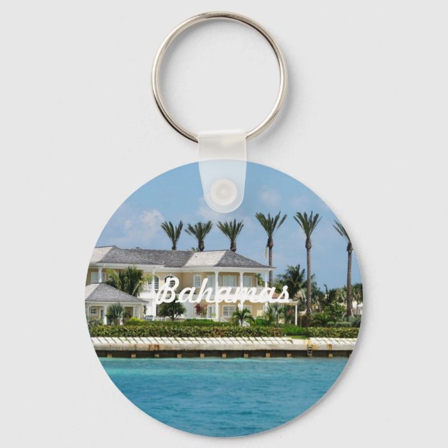 Paradise Island Keychain (Front)