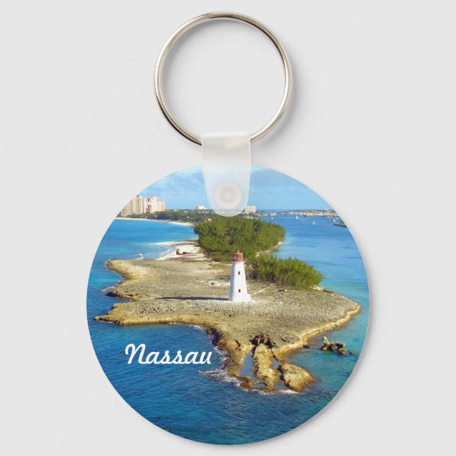Paradise Island Light Keychain (Front)