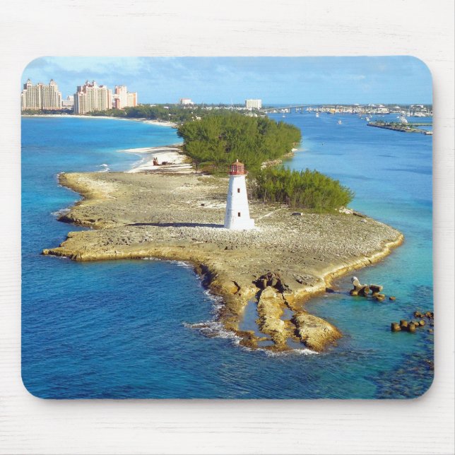 Paradise Island Light Mouse Pad (Front)