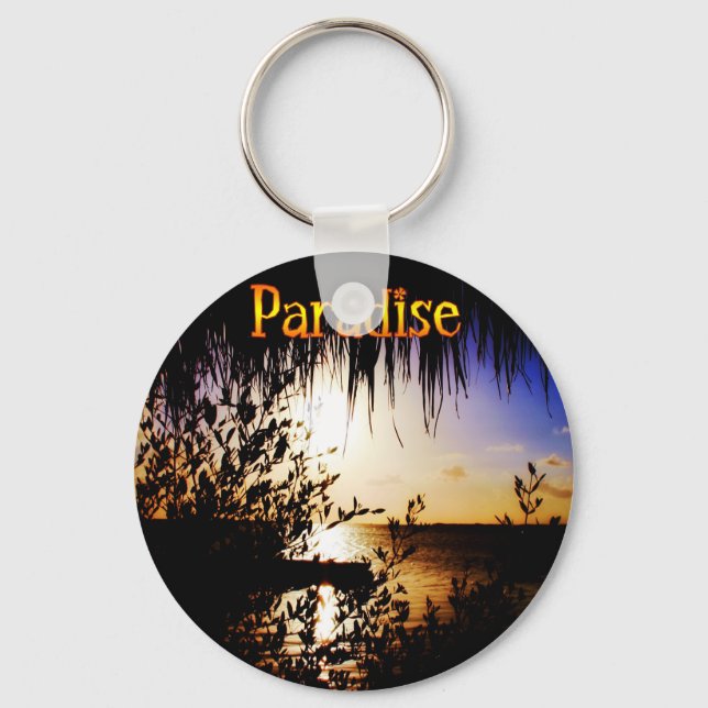 Paradise Keychain (Front)