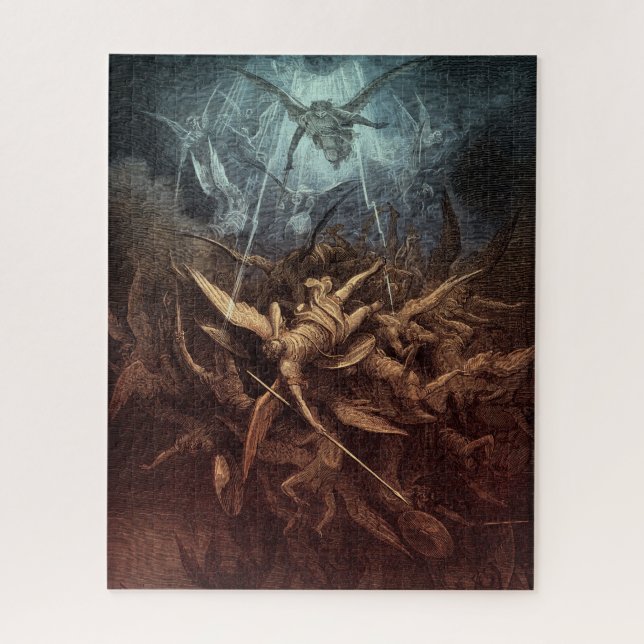 Paradise Lost: Fall Of The Rebel Angels Jigsaw Puzzle (Vertical)