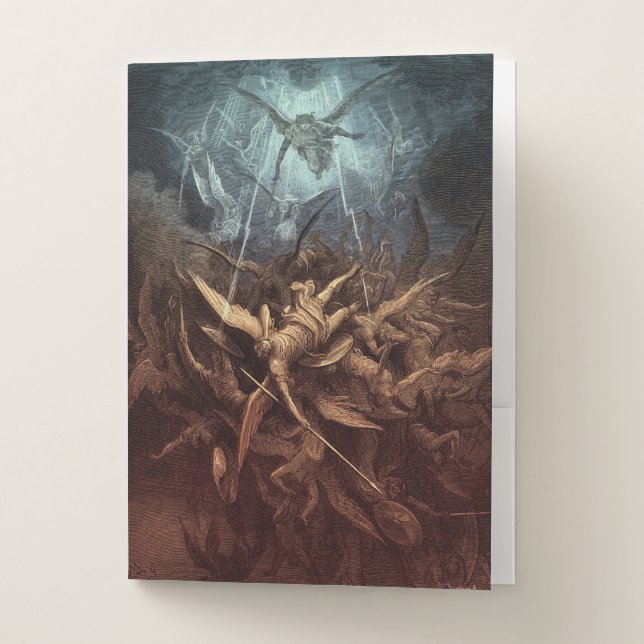 Paradise Lost: Fall Of The Rebel Angels Pocket Folder (Front)