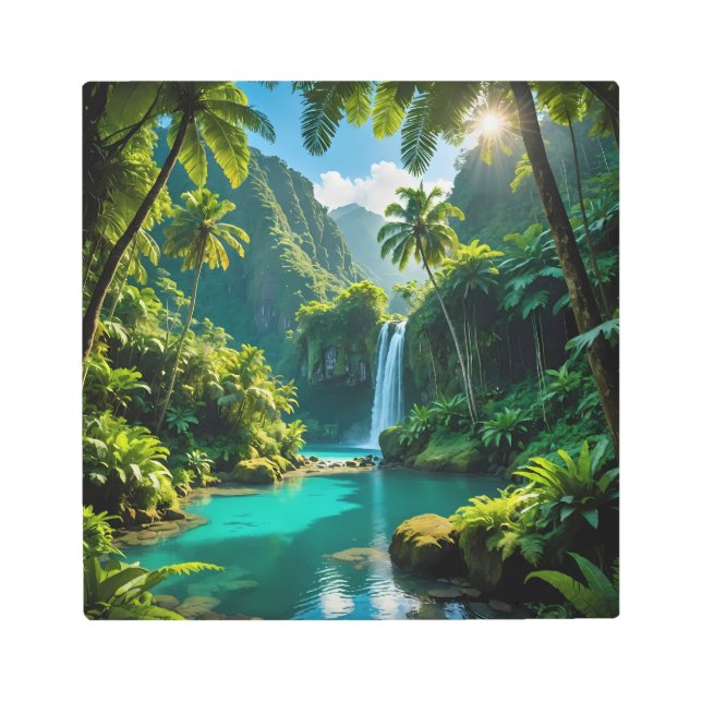 Paradise Metal Print (Front)