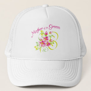 Paradise Mother of the Groom Gifts Trucker Hat