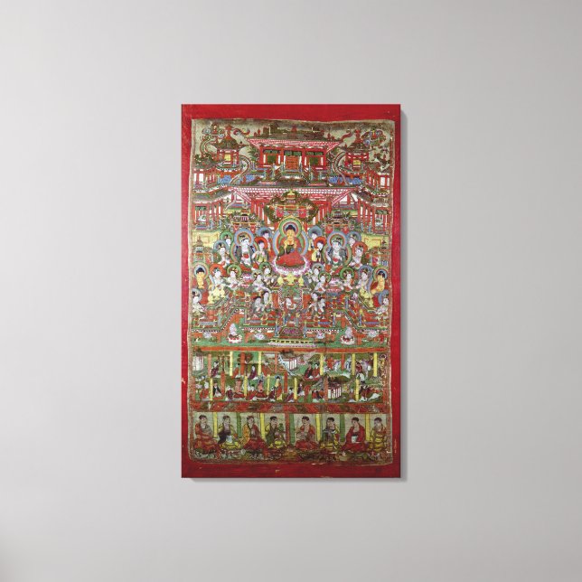 Paradise of Amitabha Canvas Print (Front)