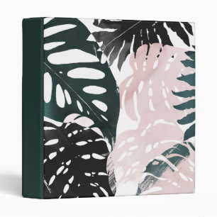 Paradise Palm Fronds 3 Ring Binder
