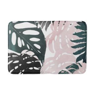 Paradise Palm Fronds Bath Mat