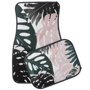 Paradise Palm Fronds Car Floor Mat