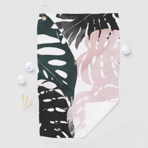 Paradise Palm Fronds Golf Towel