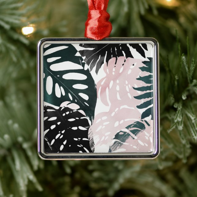 Paradise Palm Fronds Metal Ornament (Tree)
