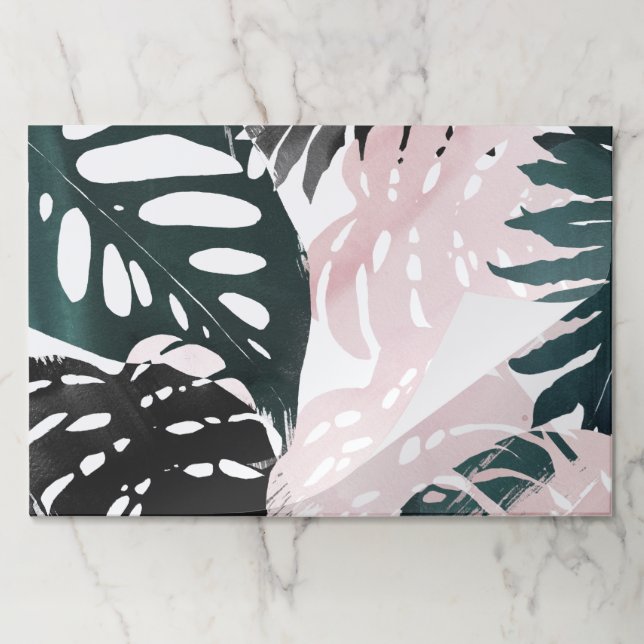 Paradise Palm Fronds Paper Pad (Folded)