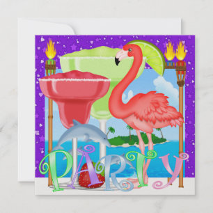 Paradise PARTY / Luau - SRF Invitation