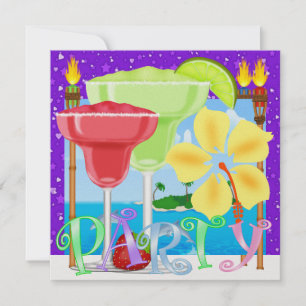 Paradise PARTY / Luau - SRF Invitation