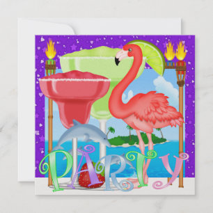 Paradise PARTY / Luau - SRF Invitation