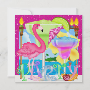 Paradise PARTY / Luau - SRF Invitation