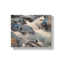 Paradise River on a Stretched Canvas Print