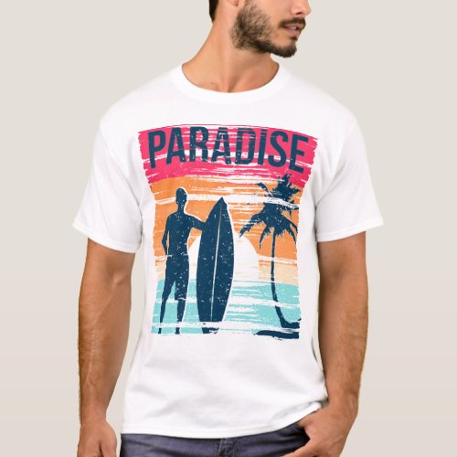 Paradise sunset T_Shirt