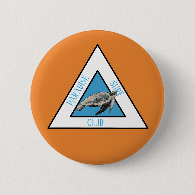 Paradise Surf Club Button (Front)