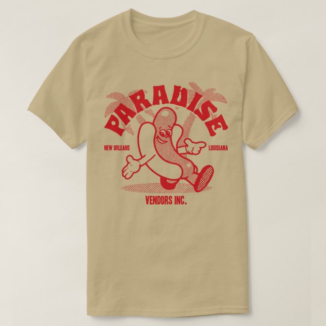 Paradise Vendors Incorporated Mascot T-Shirt (Design Front)