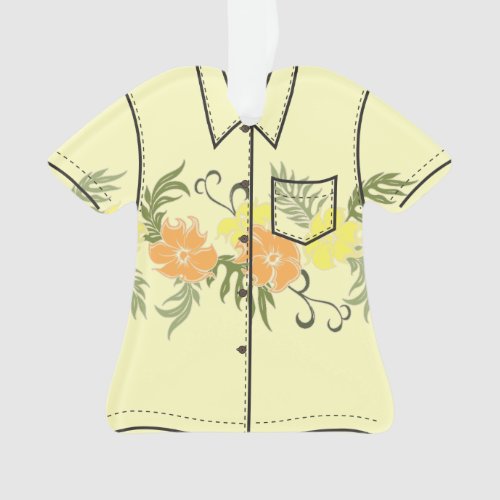 Paradiso Hawaiian Hibiscus Aloha Shirt Ornament