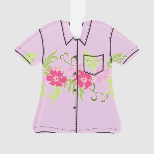 Paradiso Hawaiian Hibiscus Aloha Shirt Ornament