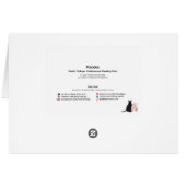 Paradox Kaleidoscope Greeting Card (Back Horizontal)