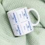 Parafilm is a life saver dark blue print coffee mug