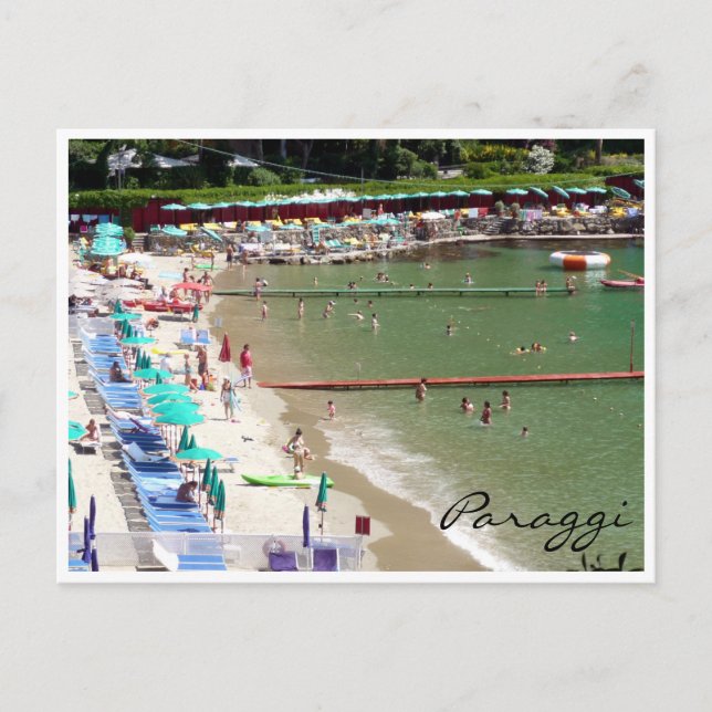 paraggi italy postcard (Front)