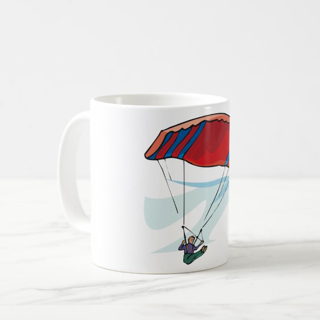 Paraglider Coffee Mug (Front Left)