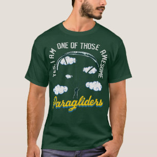Paraglider Gifts Paragliding Parachute T-Shirt
