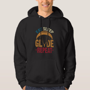 Paraglider & Paragliding - Parachtuting & Skydivin Hoodie