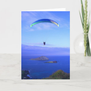 Paragliding at Makapuu Card