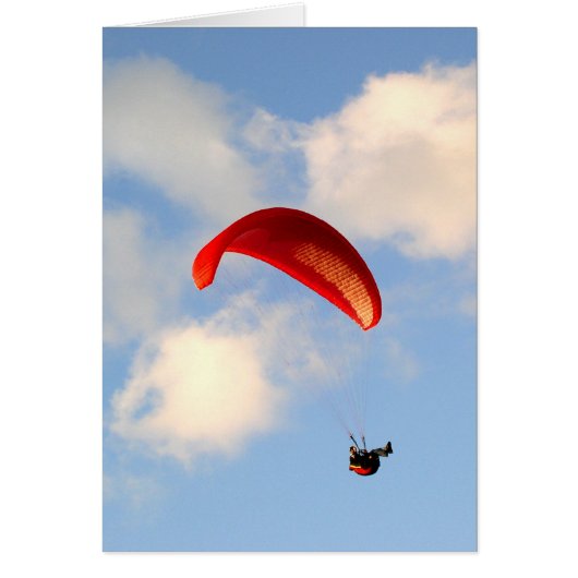 PARAGLIDING IN JERSEY CARDS (Front)
