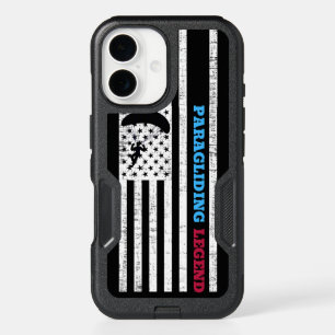 Paragliding Legend Hang Gliding Vintage American iPhone 16 Case