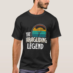 Paragliding Legend Paraglider Glider Pilot Paragli T-Shirt