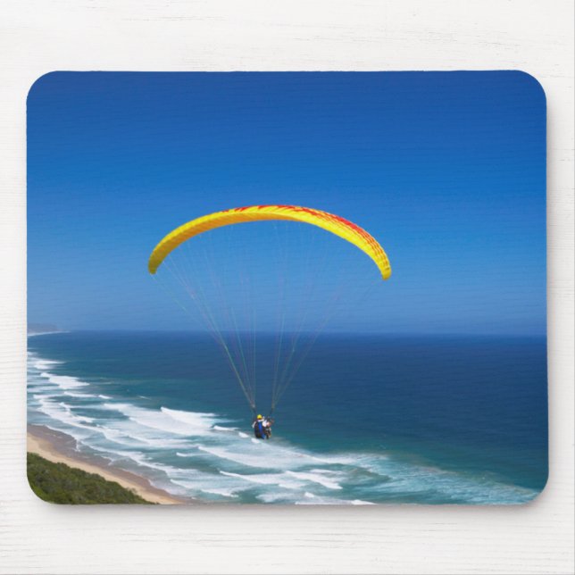 Paragliding Near Wilderness, Garden Route Mouse Pad (Front)
