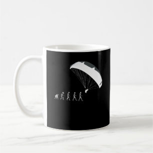 Paragliding Parachutes Soaring Evolution Coffee Mug