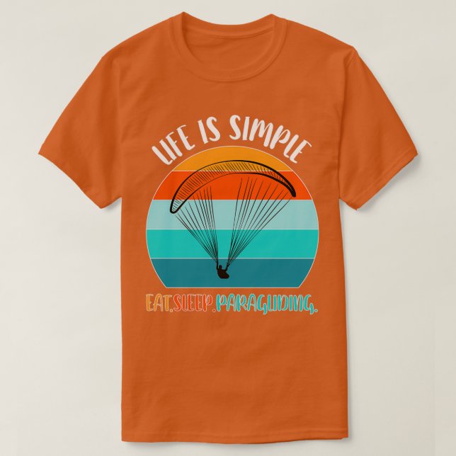 Paragliding Paraglider Paraglider Paraglider 29 T-Shirt (Design Front)