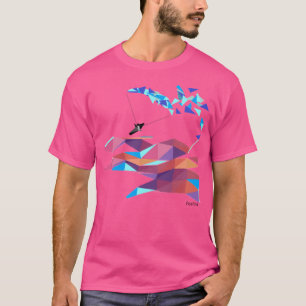 Paragliding Paragliding Color Mountains T-Shirt