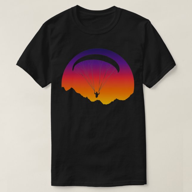 Paragliding Paragliding Paragliding  T-Shirt (Design Front)
