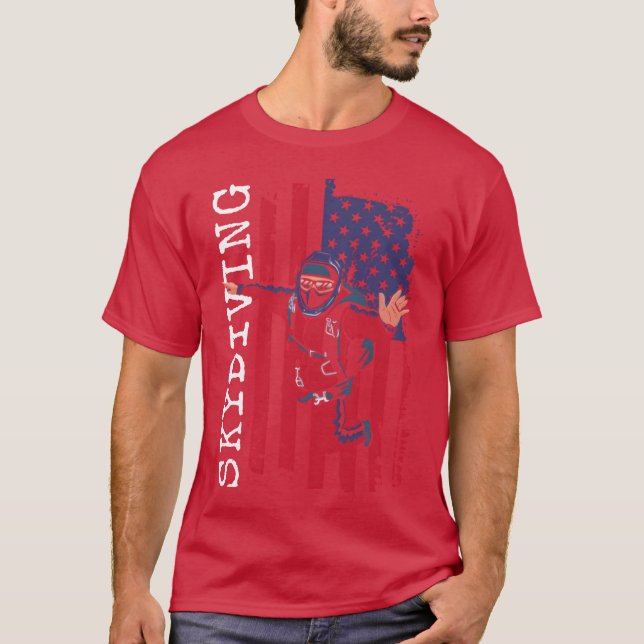 Paragliding Parasailing Hang Glider Air Sport frie T-Shirt (Front)