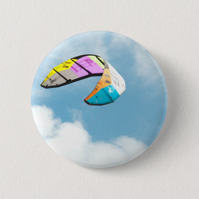 PARAGLIDING PINBACK BUTTON (Front)