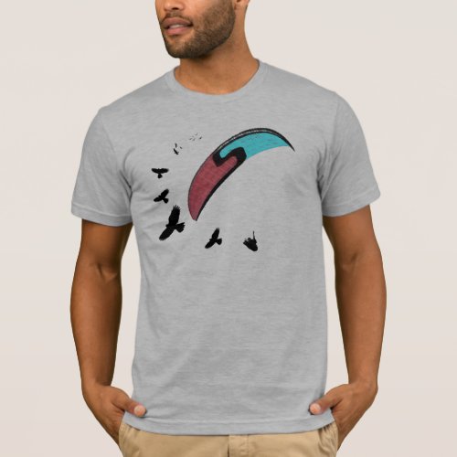 Paragliding with Buzzard T_Shirt