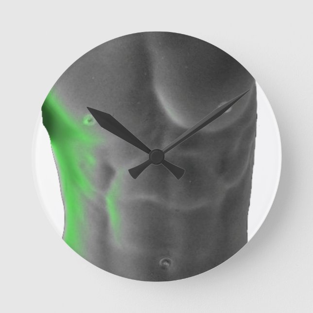 paragraph round clock (Front)