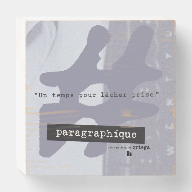 Paragraphíque Wood Box Art (Front Horizontal)