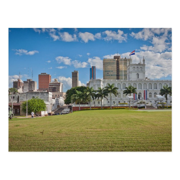 Paraguay - Asunción - Downtown Postcard | Zazzle.com