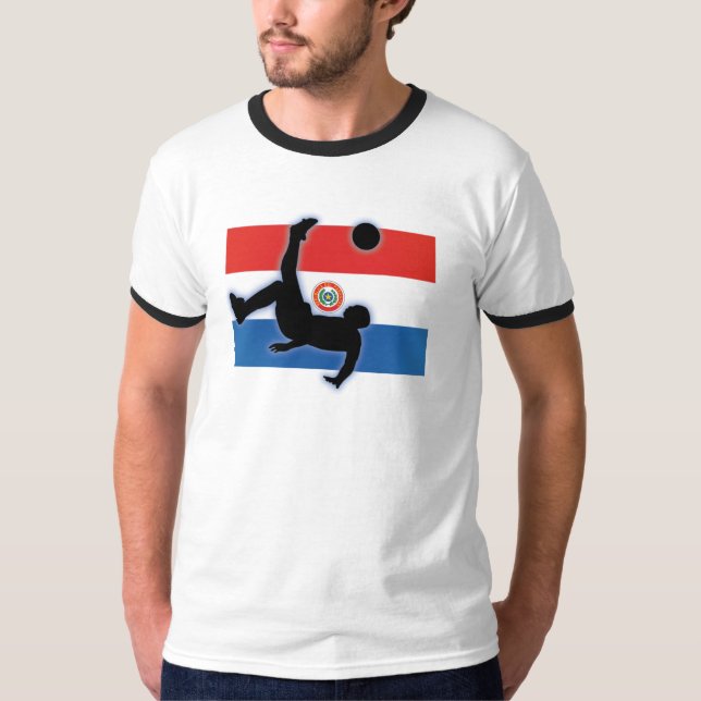 Paraguay Bicycle Kick T-Shirt (Front)
